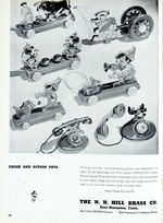 "WALT DISNEY CHARACTER MERCHANDISE 1940-1941" EXCEPTIONAL RETAILERS CATALOGUE.