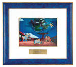 PETER PAN CHARACTERS LIMITED EDITION FRAMED PIN SET.