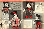 RARE  "MICKEY MOUSE MERCHANDISE" RETAILER'S CATALOGUE FROM 1935.