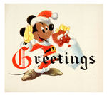 DISNEY STUDIO CHRISTMAS CARD FOR 1947.