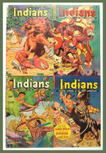 “INDIANS-PICTURE STORIES OF THE FIRST AMERICANS” COMIC BOOK LOT.