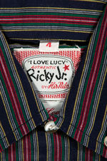 "I LOVE LUCY" AUTHENTIC RICKY, JR. BOYS OXFORD SHIRT.