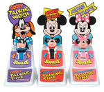 "DISNEY'S TALKING TIME" STORE DISPLAYS AND WATCHES.