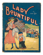 "LADY BOUNTIFUL" PLATINUM AGE COMIC BOOK WITH DOUBLE COVER.