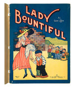 "LADY BOUNTIFUL" PLATINUM AGE COMIC BOOK WITH DOUBLE COVER.