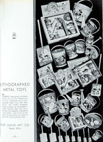 "WALT DISNEY CHARACTER MERCHANDISE 1938-1939" EXCEPTIONAL RETAILERS CATALOGUE.