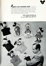 "WALT DISNEY CHARACTER MERCHANDISE 1949-1950" EXCEPTIONAL RETAILERS CATALOGUE.