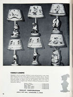 "WALT DISNEY CHARACTER MERCHANDISE 1947-1948" EXCEPTIONAL RETAILERS CATALOGUE.