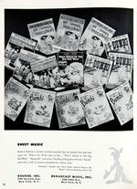 "WALT DISNEY CHARACTER MERCHANDISE 1947-1948" EXCEPTIONAL RETAILERS CATALOGUE.