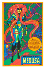 MEDUSA MARVEL THIRD EYE BLACKLIGHT POSTER.