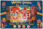 "HOWDY DOODY PUT-IN-HEAD" BOXED SET.