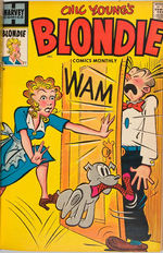 BLONDIE #74-85 HARVEY FILE EDITORIAL 1955 BOUND VOLUME.