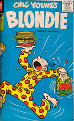 BLONDIE #86-97 HARVEY FILE  1956 BOUND VOLUME.