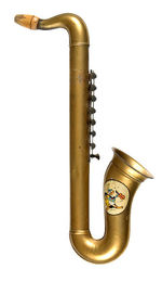 DONALD DUCK RARE CZECHOSLOVAKIAN CHILD'S TOY SAXOPHONE.