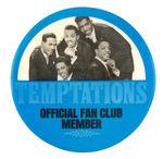 "TEMPTATIONS OFFICIAL FAN CLUB MEMBER."