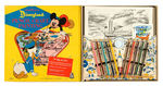 "DISNEYLAND PENCIL CRAFT/PAINTING" BOXED ART SET.