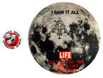 PAIR OF SCARCE SPACE EXPLORATION BUTTONS.