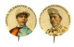 JOCKEY PAIR FROM AMERICAN PEPSIN GUM SET CIRCA 1896.