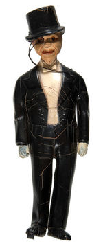 CHARLIE McCARTHY RUBBER FIGURE.
