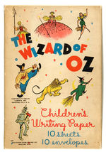 "THE WIZARD OF OZ CHILDREN'S WRITING PAPER" BOXED SET FEATURING AL HIRSCHFELD ART.