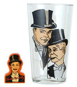 "CHARLIE McCARTHY" BOXED SOAP, TUMBLER, PENCIL SHARPENER.