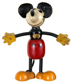 "MICKEY MOUSE" LARGEST SIZE FUN-E-FLEX FIGURE.