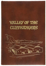 “VALLEY OF THE CLIFFHANGERS” IMPRESSIVE LARGE BOUND REPUBLIC SERIAL BOOK.