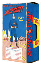 "TOM CORBETT SPACE CADET PLAY BOX RED GOOSE SHOEBOX.