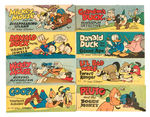 "WALT DISNEY WHEATIES" COMIC BOOK SET.