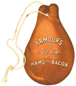 BEAUTIFUL “ARMOUR’S STAR” TAG SHOWING THEIR ICONIC BLACK CHEF.