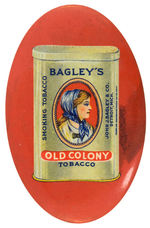 “BAGLEY’S OLD COLONY TOBACCO” CHOICE COLOR WHETSTONE.