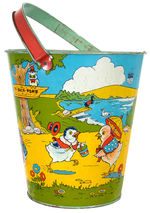 CHEIN ANIMALS TIN PAIL.