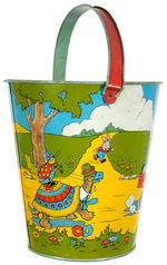 CHEIN ANIMALS TIN PAIL.