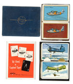 PAIR OF AVIATION DOUBLE DECK PLAYING CARDS.