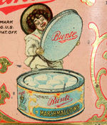 “BUNTE MARSHMALLOWS” 1914 TIN.