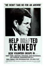 TED KENNEDY PAIR OF 1980 PRESIDENTIAL HOPEFUL POSTERS.