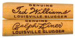 TED WILLIAMS/RALPH KINER LOUISVILLE SLUGGER PEN/PENCIL SET BOXED.