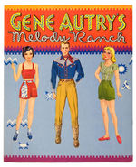 “GENE AUTRY’S MELODY RANCH CUT-OUT DOLLS.”