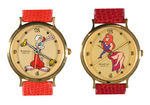 "WHO FRAMED ROGER RABBIT" WATCH TRIO.