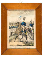 MAJOR GENERAL WINFIELD SCOTT” 1846 PRINT BY CURRIER SIX YEARS BEFORE HIS PRESIDENTIAL NOMINATION.