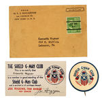 "SHIELD G-MAN CLUB" MEMBERSHIP KIT.