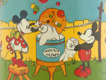 "MICKEY MOUSE WASHING MACHINE" BOXED TOY.