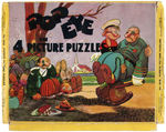 "POPEYE IN 4 PICTURE PUZZLES" BOXED SET.