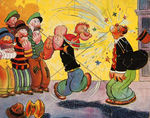 "POPEYE IN 4 PICTURE PUZZLES" BOXED SET.