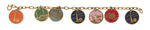 1939-1940 NEW YORK WORLD'S FAIR BRACELET LOT.