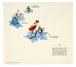 DISNEY STUDIO CHRISTMAS CARD FOR 1948.