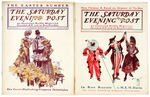 “THE SATURDAY EVENING POST/LADIES HOME JOURNAL” 1901-1912 ISSUES WITH HARRISON FISHER COVERS.