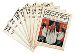 “THE SATURDAY EVENING POST/LADIES HOME JOURNAL” 1901-1912 ISSUES WITH HARRISON FISHER COVERS.