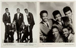 VINTAGE MALE R&B GROUP PUBLICITY PHOTO LOT WITH THE TEMPTATIONS.