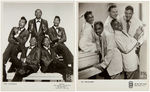 VINTAGE MALE R&B GROUP PUBLICITY PHOTO LOT WITH THE TEMPTATIONS.